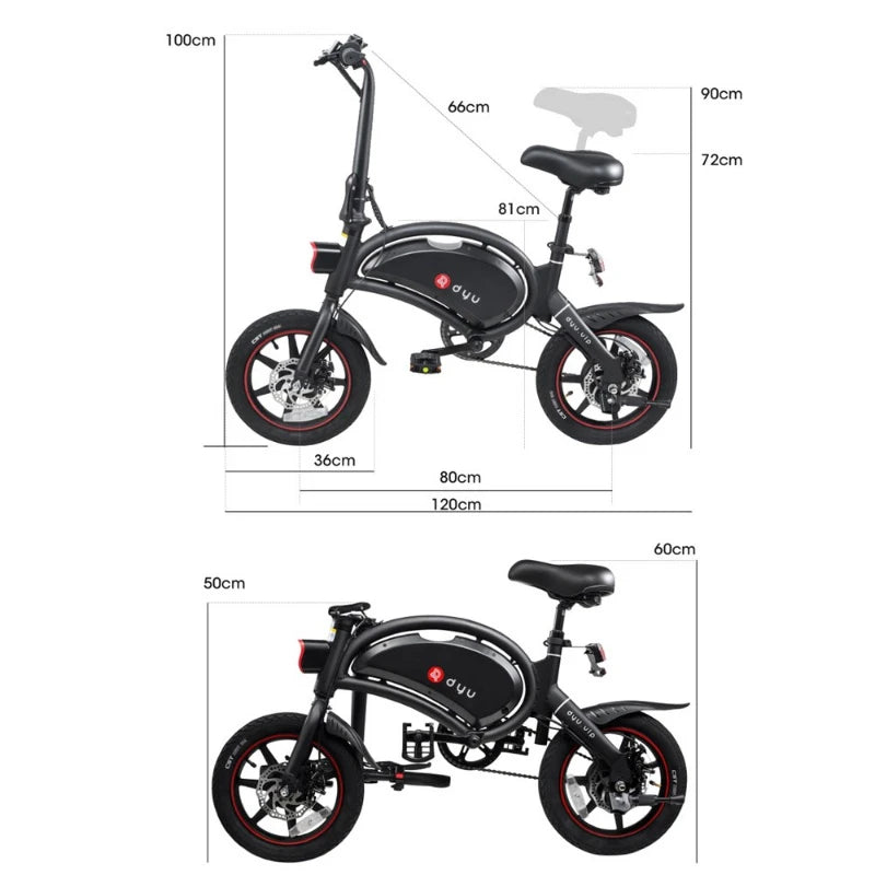 14 DYU D3+ OS E-BIKE