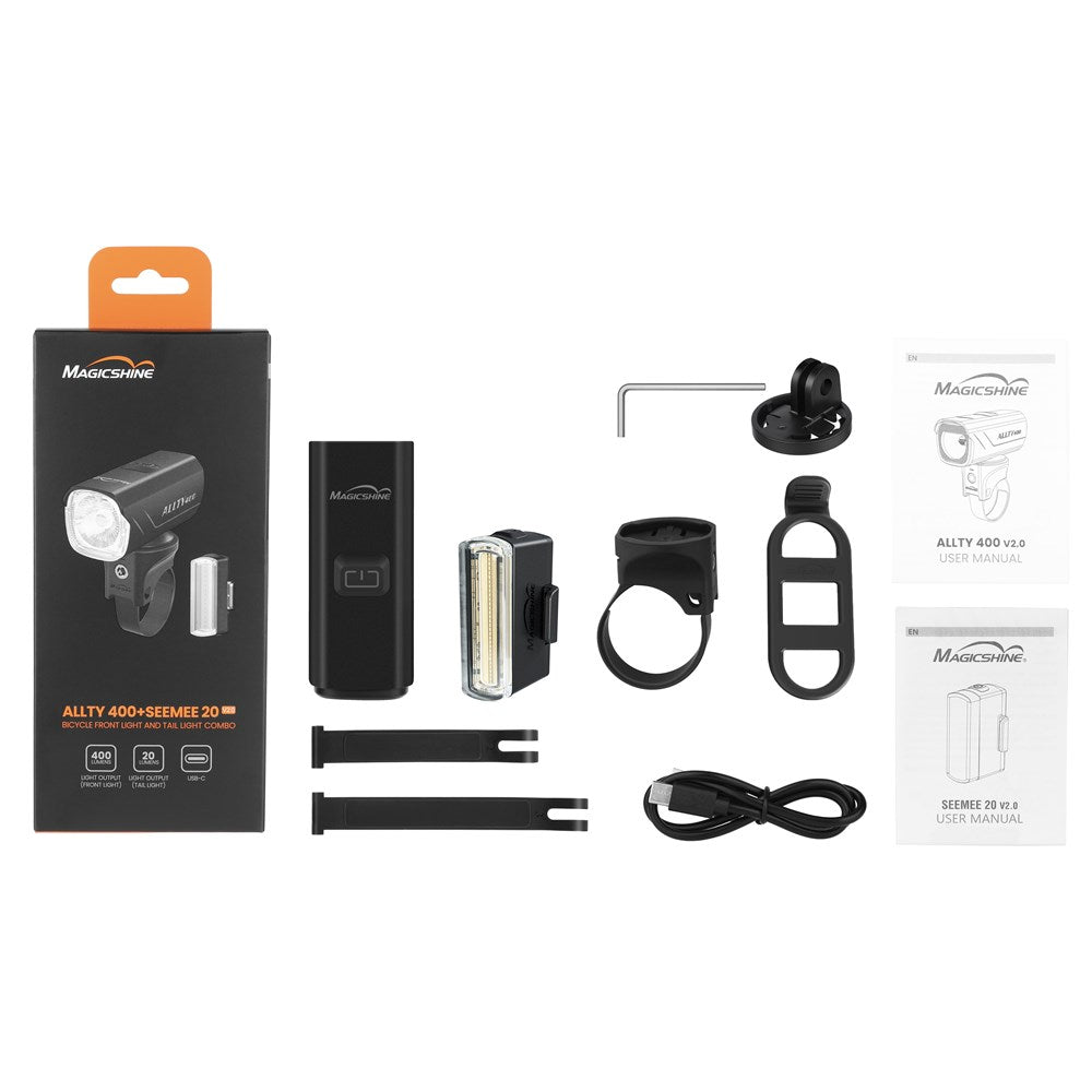 MAGICSHINE LIGHT SET ALLLTY 400 SEEME 20 COMBO