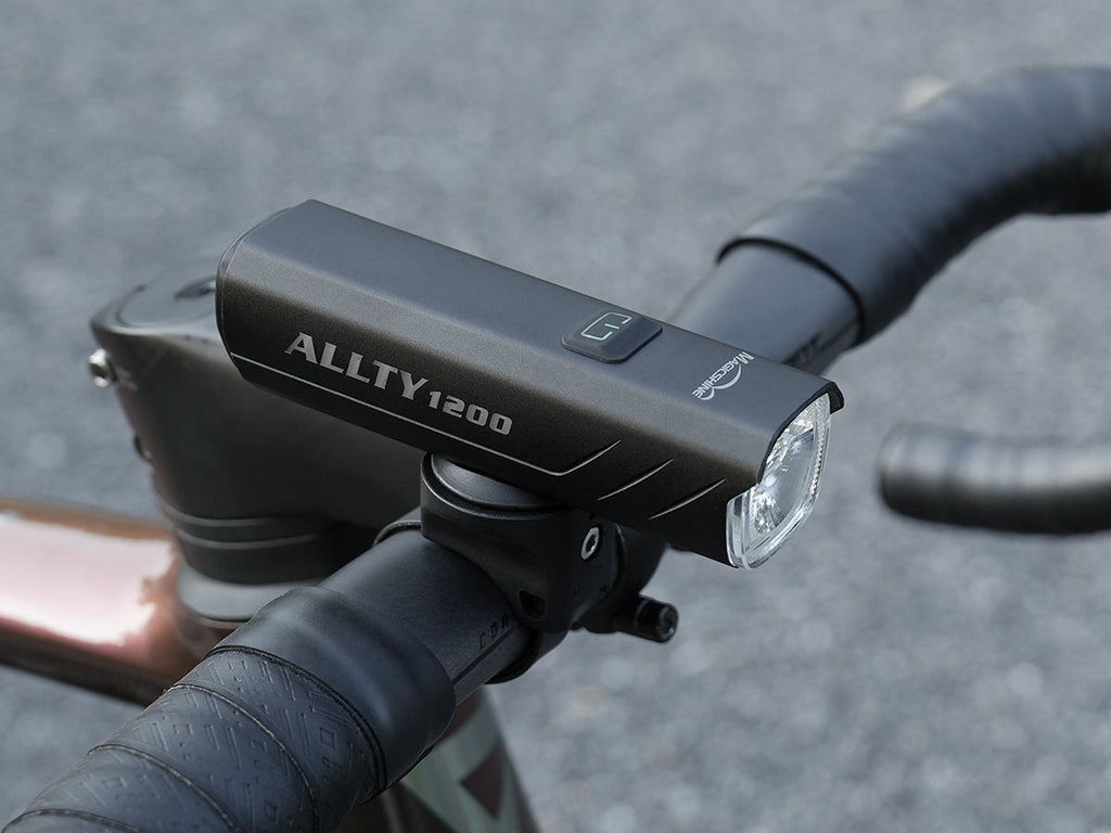 MAGICSHINE FRONT LIGHT ALLTY 1200 GARMIN AND GOPRO MOUNTS INCLUDED IPX7 USB-C