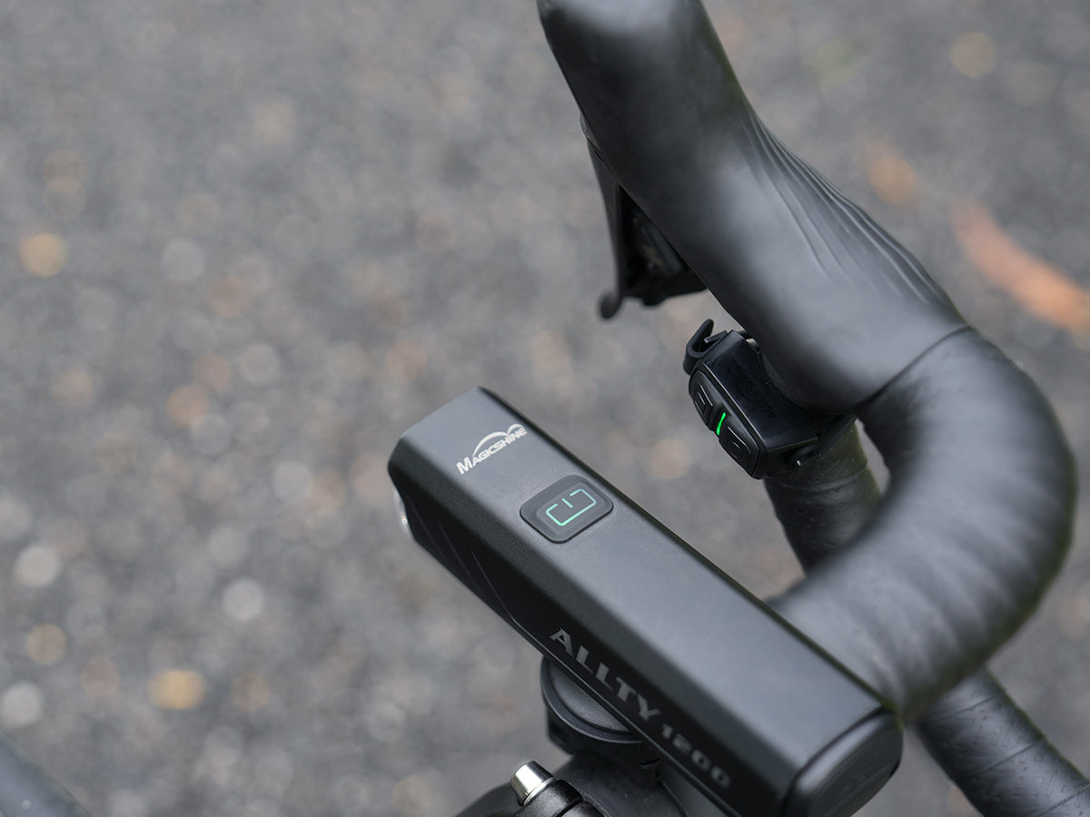 MAGICSHINE FRONT LIGHT ALLTY 1200 GARMIN AND GOPRO MOUNTS INCLUDED IPX7 USB-C