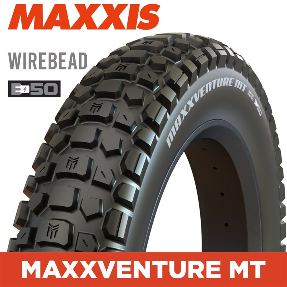 MAXXIS Fat Tire - MAXXVENTURE MT - 20X4.00 - Wire 27X2 TPI E50 - TB00590800