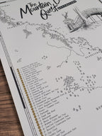THE QUEENSLAND MOUNTAIN BIKE QUEST SCRATCH MAP