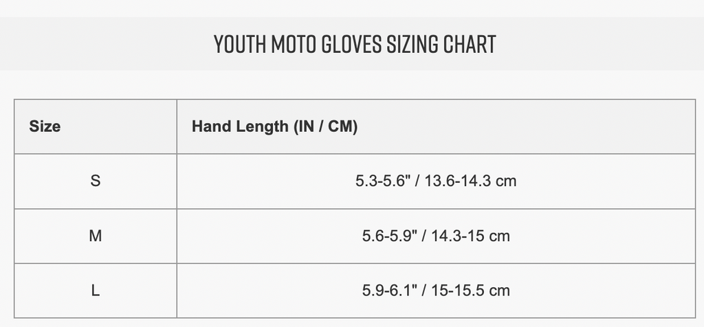 FOX YOUTH RANGER GLOVE