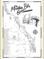 THE QUEENSLAND MOUNTAIN BIKE QUEST SCRATCH MAP