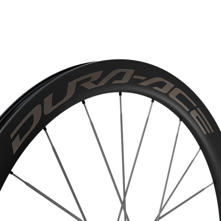 WH-9370 C50 DURA-ACE CARBON WHEEL WH-R9370-C50-TL 50mm CLINCHER 12mm E-THRU