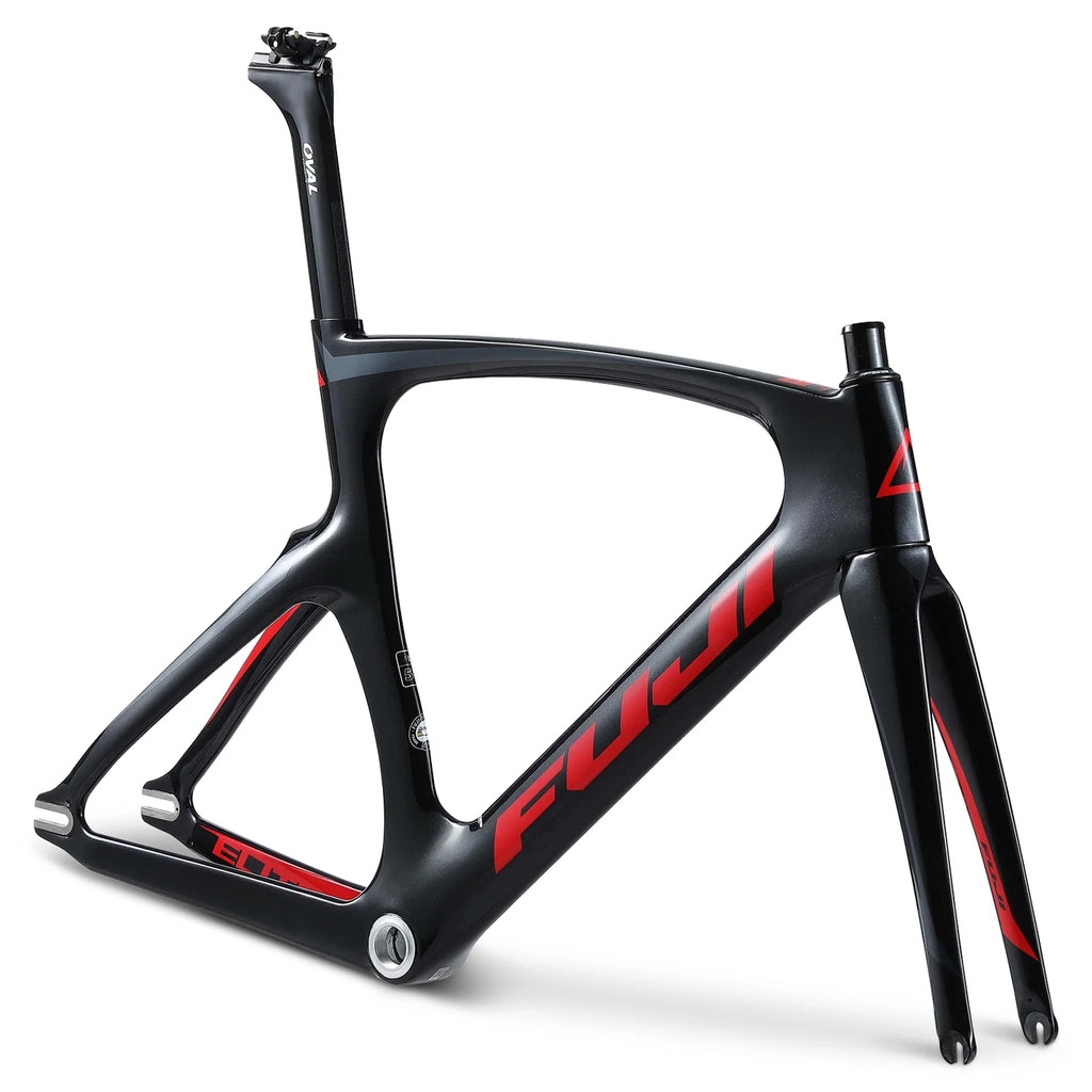 FUJI TRACK ELITE 2021 SATIN CARBON RED FRAME 54CM