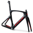 FUJI TRACK ELITE 2021 SATIN CARBON RED FRAME 54CM